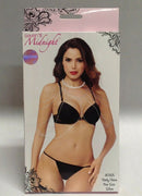 Seven 'til Midnight Rhinestone & Silver Draped Body Chain