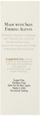 Love In Luxury Perfection Pheromone Firming Bust Gel Moroccan Argan Oil 1 Ounce