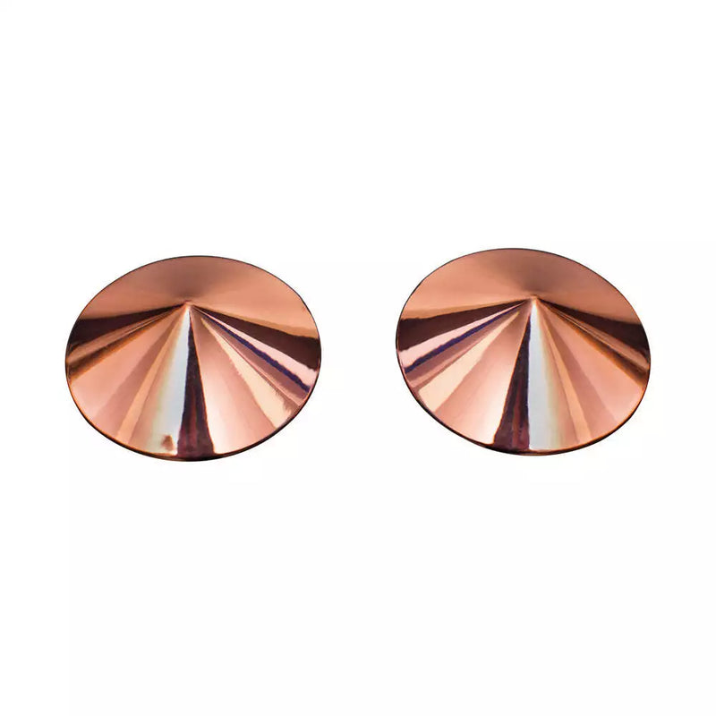 COQUETTE- Metal Pasties - Rose Gold