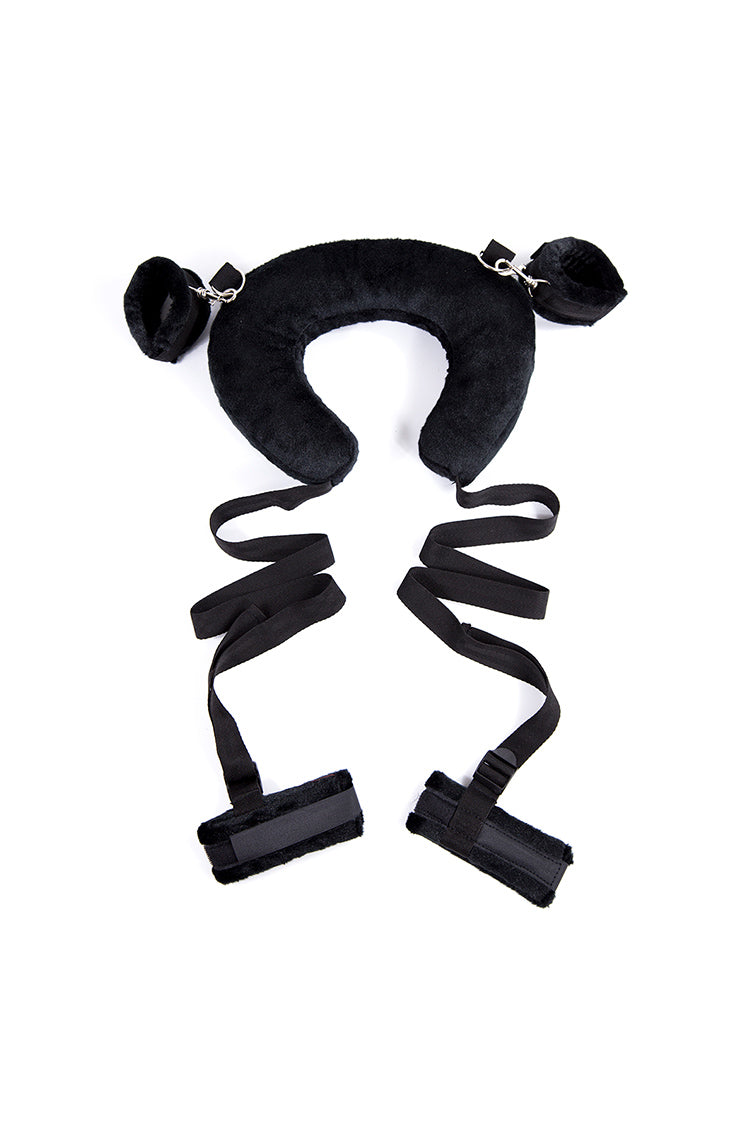 Plush Sex Position Restraint with Cuffs