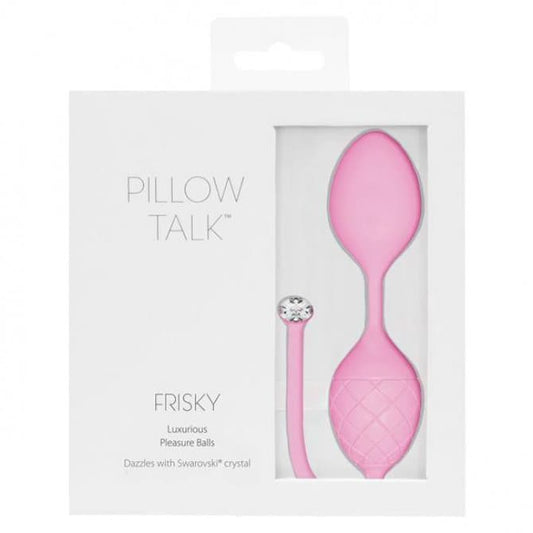 Pillow Talk Frisky Pleasure Balls-Pink