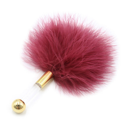 Feather Tickler with Vermilion Colors