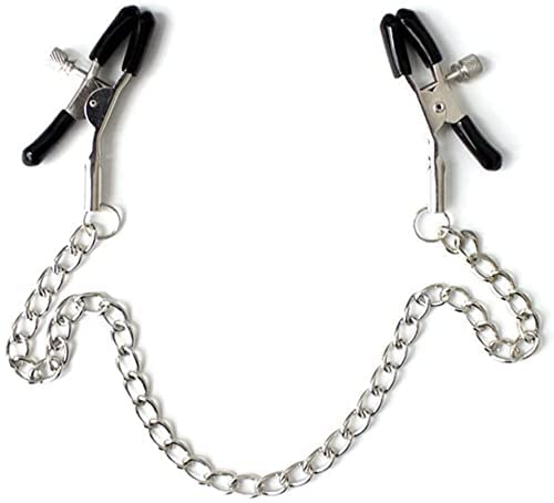 Screw Nipple Clamps with Chain