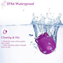 Rose with 7-Function Silicone Clitoral Rose Massager