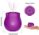 Rose with 7-Function Silicone Clitoral Rose Massager