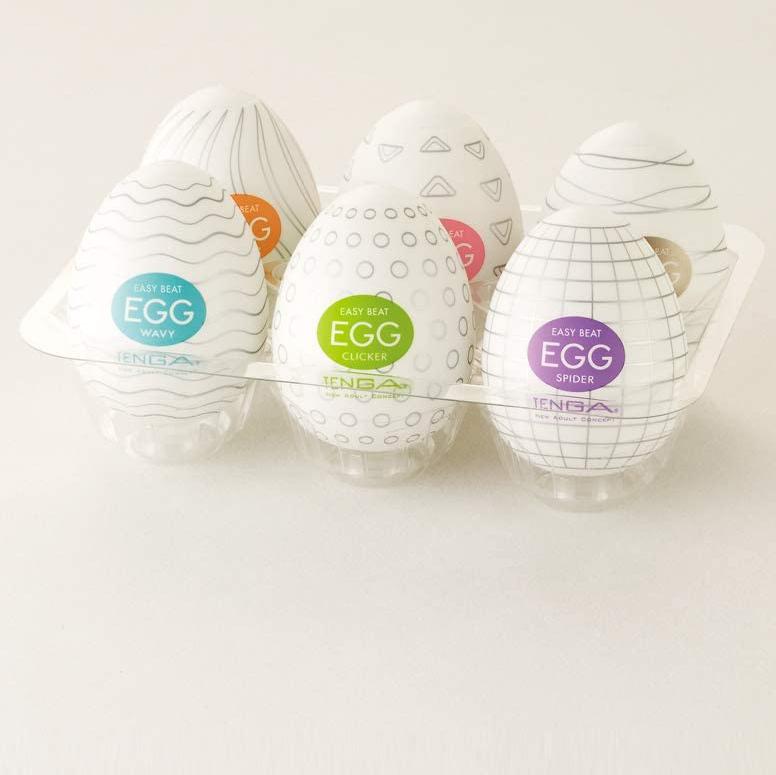 Tenga Easy Beat Egg Male Masturbator, Standard Color Variety Pack Men, Pleasure Masturbation Massager, EGG