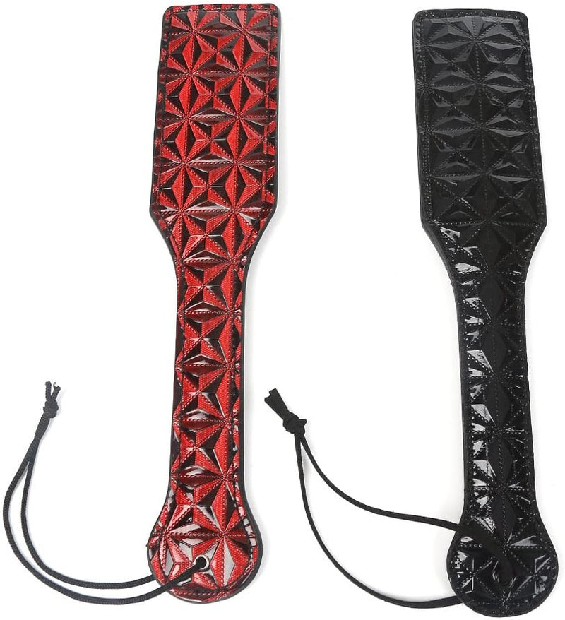 Crimson Tied Steel Enforced Spanking Embossed Paddle