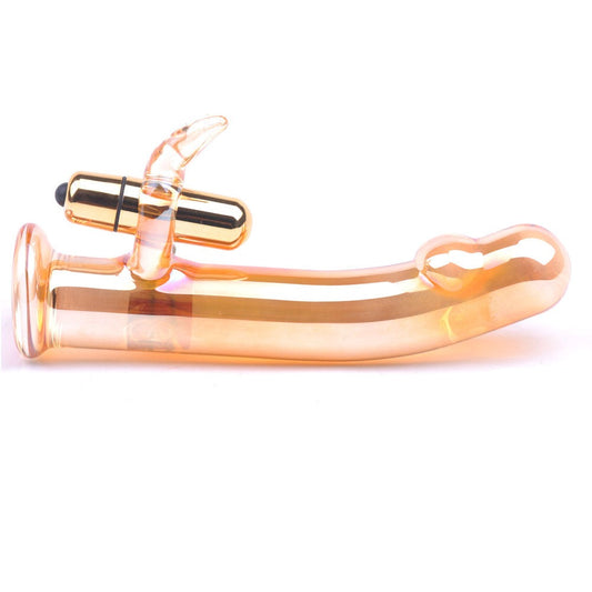 Gold Glass Vibrator