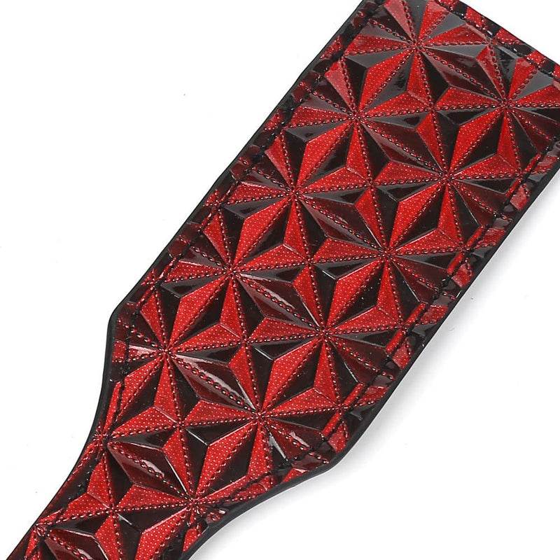 Crimson Tied Steel Enforced Spanking Embossed Paddle