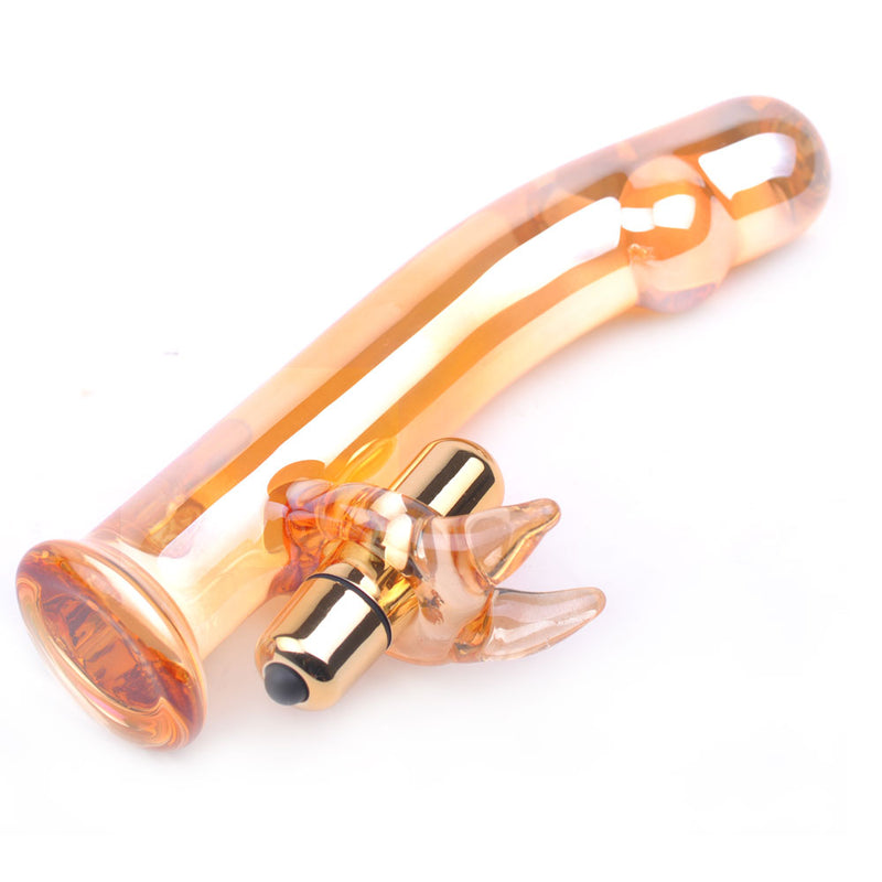 Gold Glass Vibrator