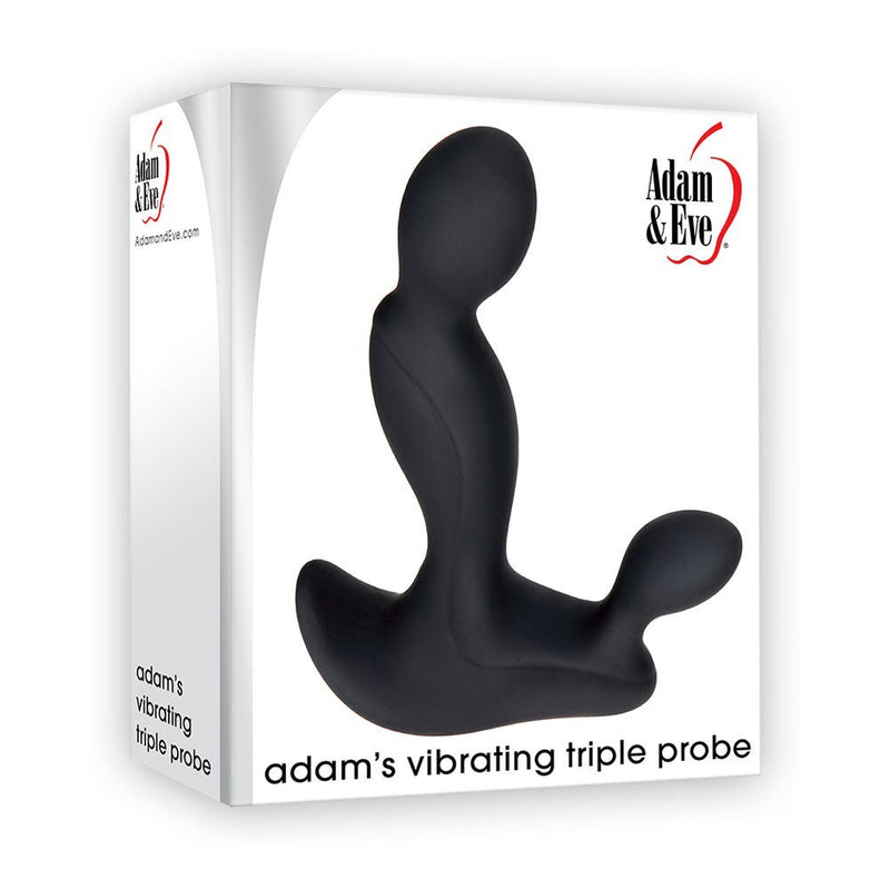 Adam's Vibrating Triple Probe Black