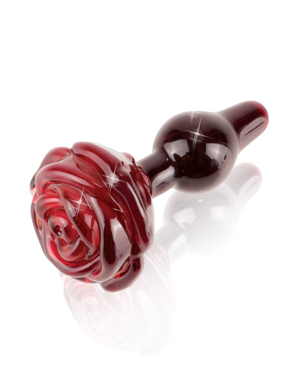 Icicles No.76 Rose Shaped Plug-Red