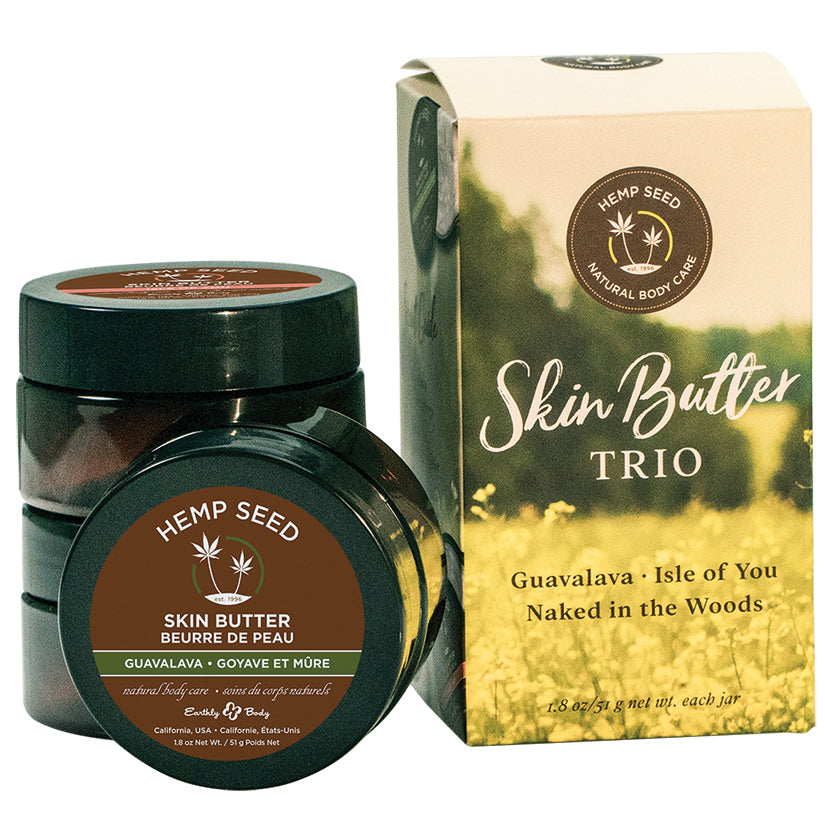 Earthly Body Skin Butter Gift Set Trio oz