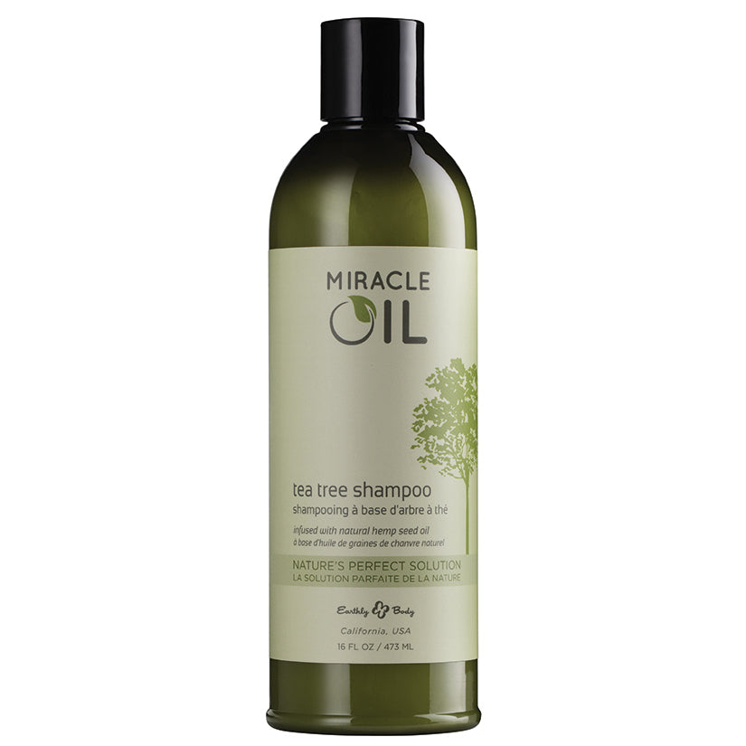 Earthly Body Miracle Oil Tea Tree Shampoo oz