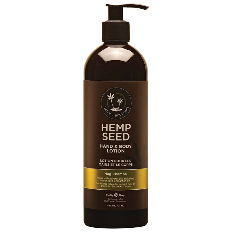 Earthly Body Hemp Seed Lotion Nag Champa