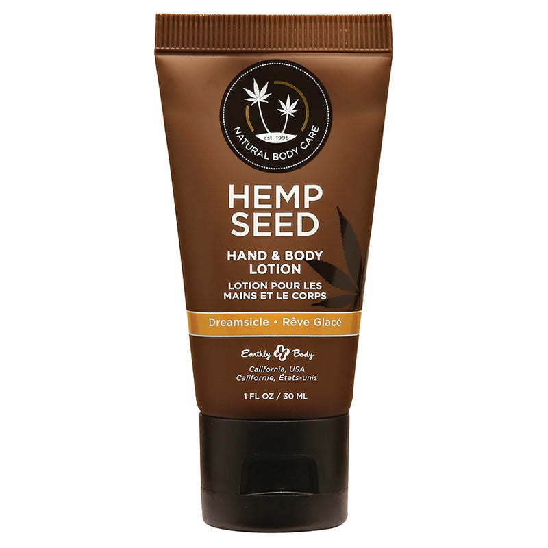 Earthly Body Hemp Seed Lotion Dreamsicle oz