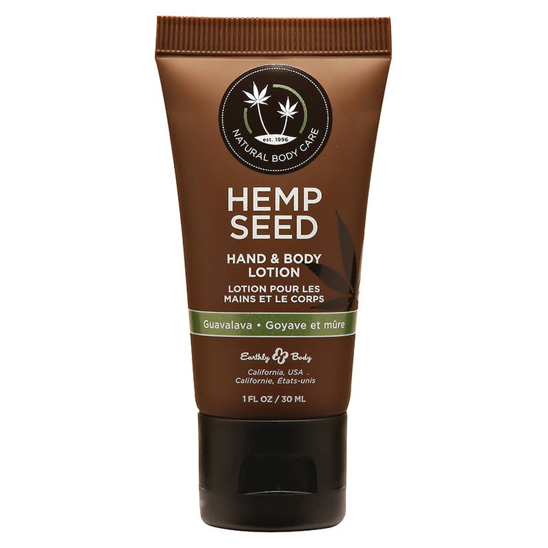 Earthly Body Hemp Seed Lotion Guavalava oz