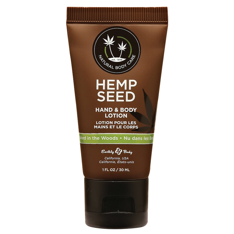 Earthly Body Hemp Seed Lotion Naked Woods oz