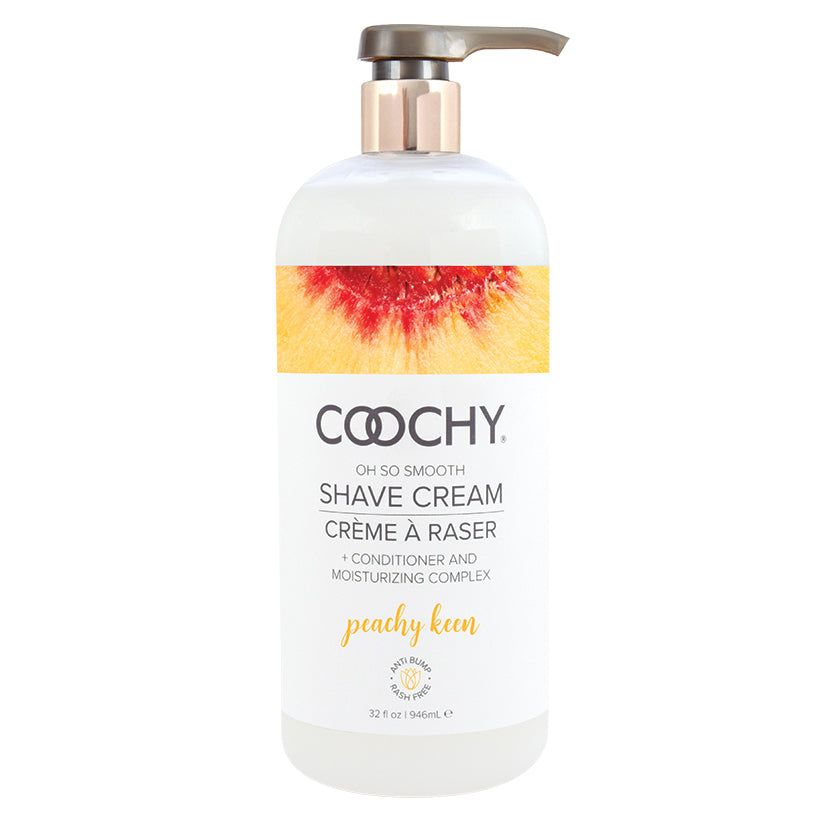 Coochy Shave Cream-Peachy Keen oz