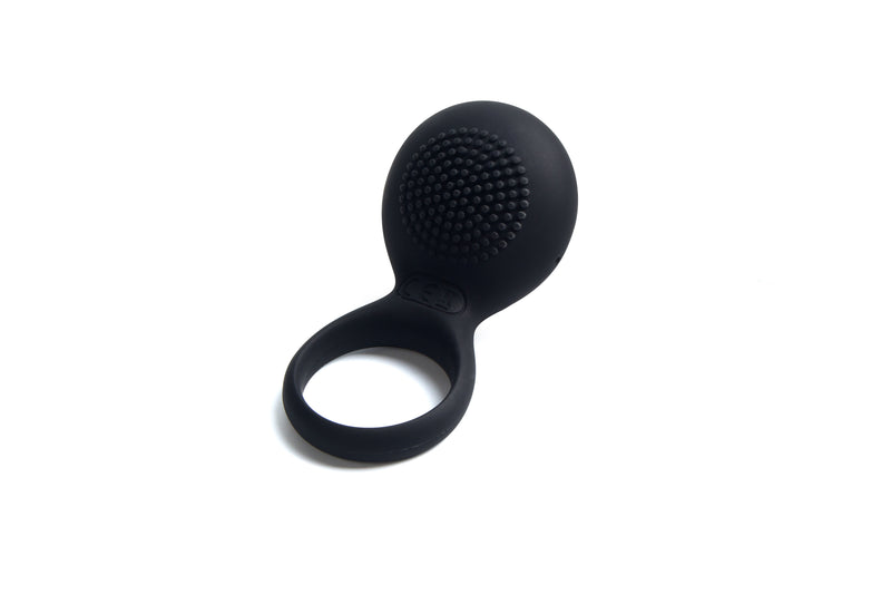 TYLER VIBRATING PENIS RING WITH TEXTURED HEAD