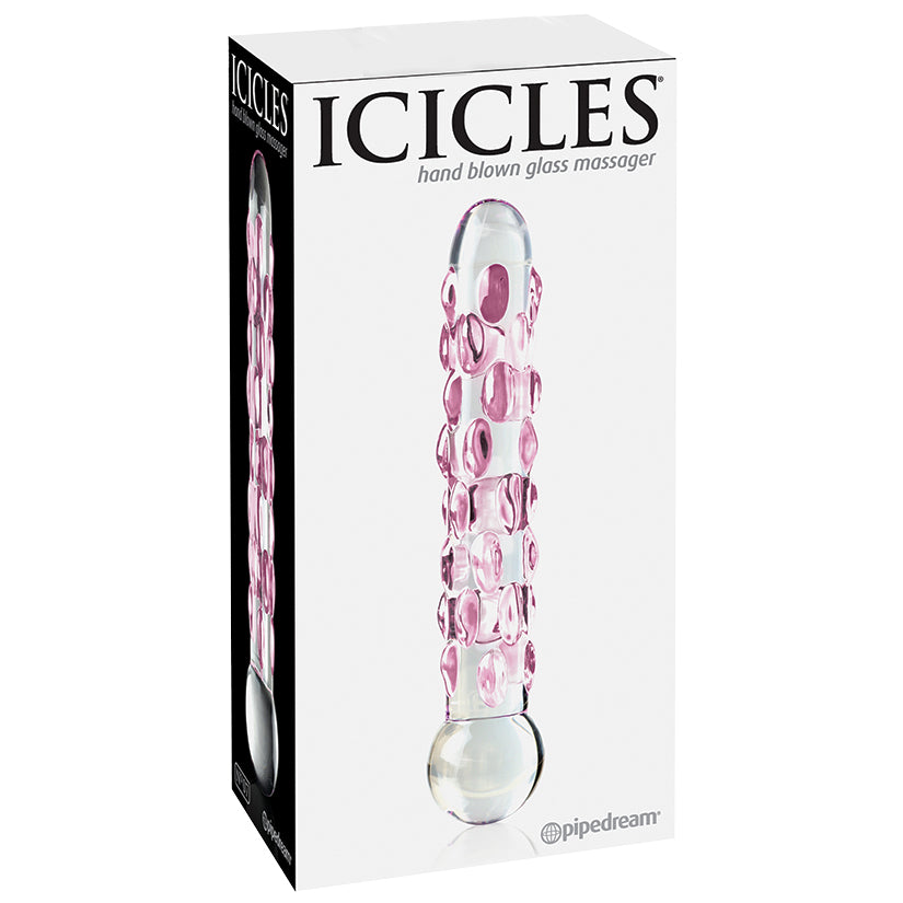 Icicles No. -Pink Speckels
