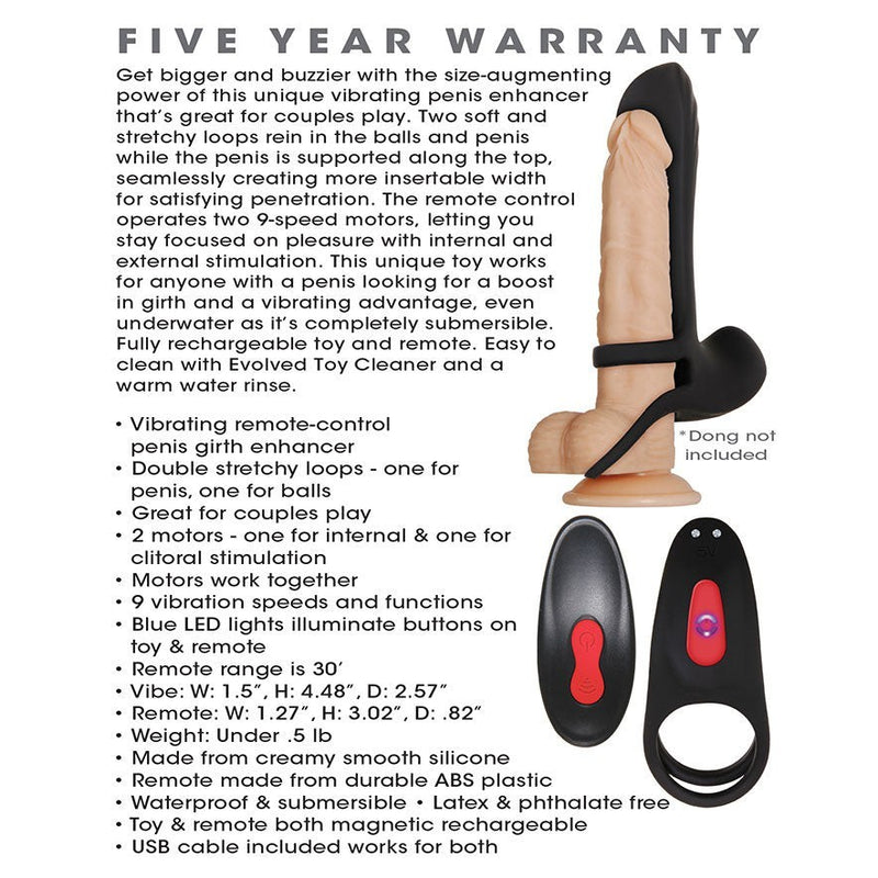 Vibrating Girth Enhancer