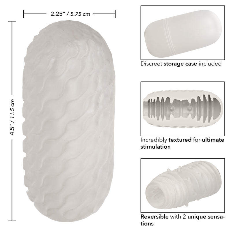 Boundless™ Reversible Ribbed Stroker