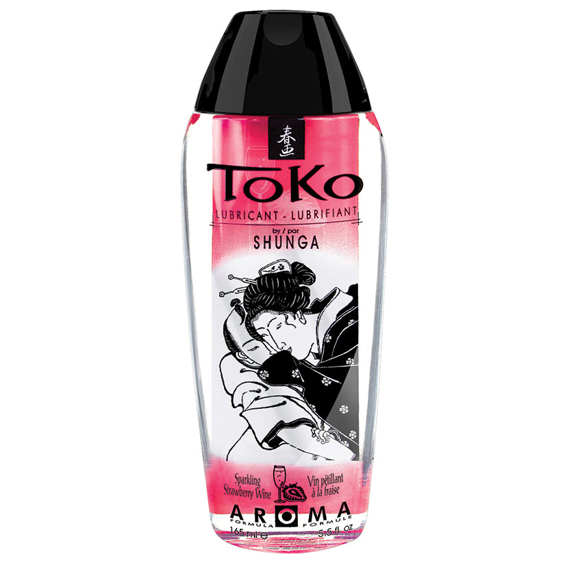 Shunga Toko Aroma Lube-Sparkling Strawberry Wine oz