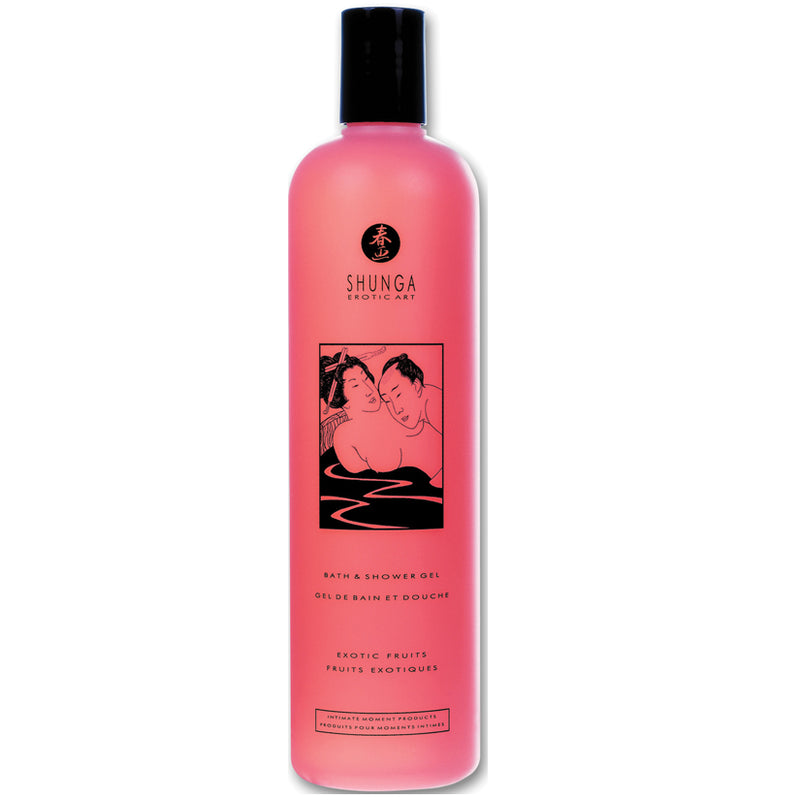 Shunga Bath Shower Gel-Exotic Fruits oz