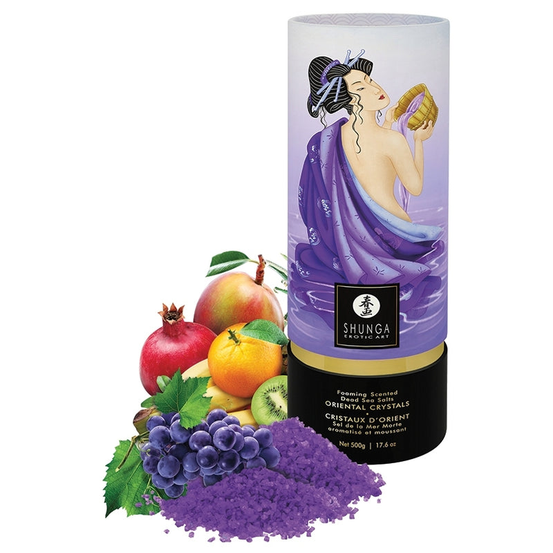 Shunga Oriental Moonlight Crystals Bath Salts 17.6 oz