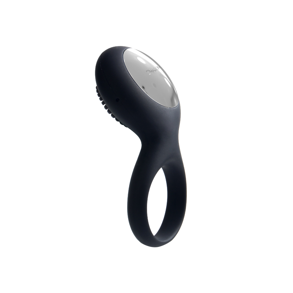 TYLER VIBRATING PENIS RING WITH TEXTURED HEAD