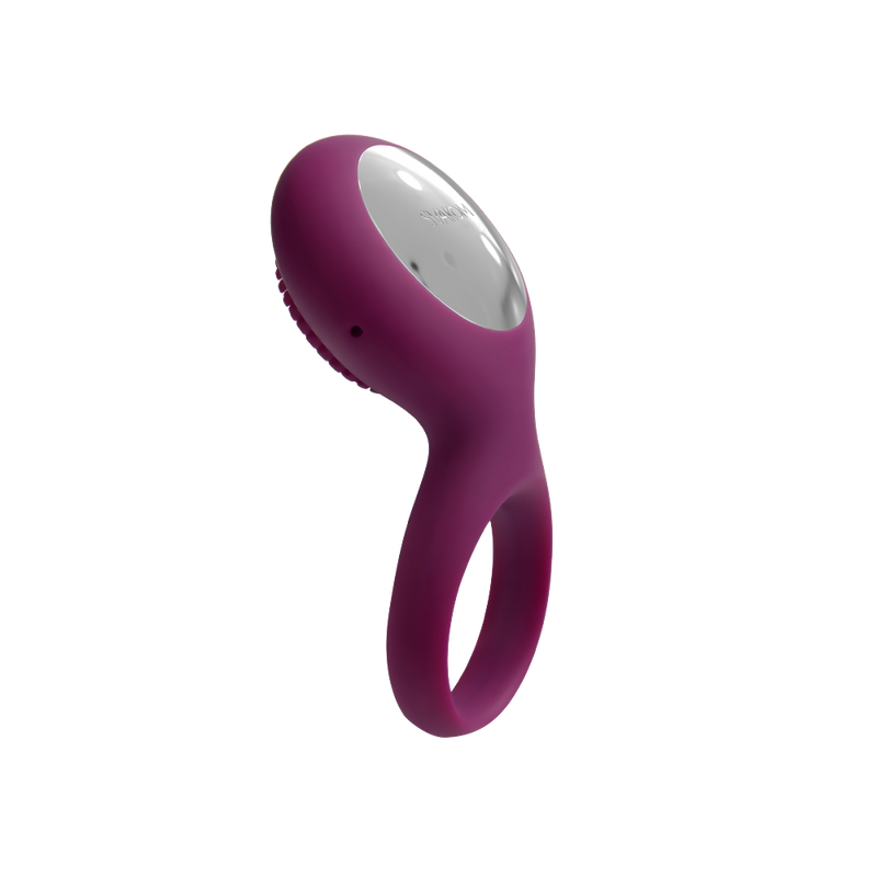 TYLER VIBRATING PENIS RING WITH TEXTURED HEAD