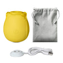 Rose with 7-Function Silicone Clitoral Rose Massager