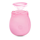 Rose with 7-Function Silicone Clitoral Rose Massager