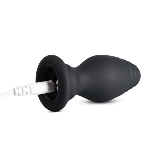 Remote Control Rechargeable Vibrating Butt Plug with 10 Speeds for the Red Tail