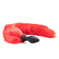Remote Control Rechargeable Vibrating Butt Plug with 10 Speeds for the Red Tail