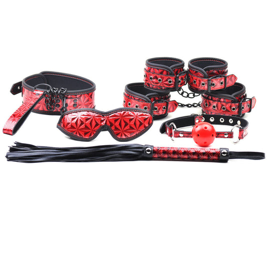 Red Color Embossed 6 Pcs SM Kit