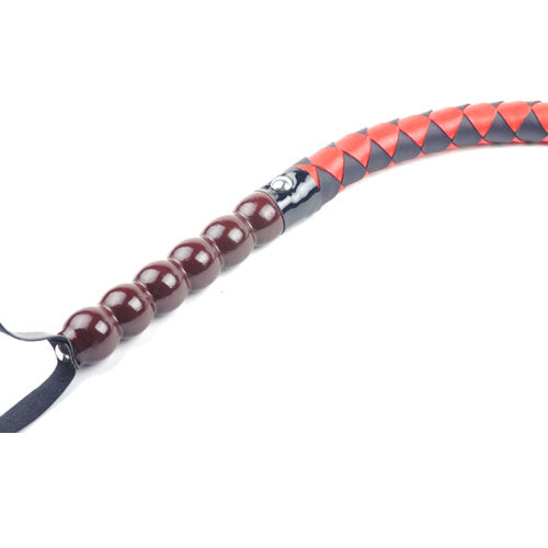 Whip, 85cm, Black and Red