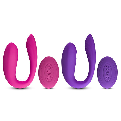 Clitoral and Couple Vibrator with Sucking Function