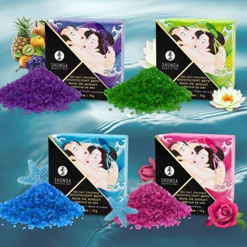 Shunga Oriental Moonlight Crystals Bath Salts