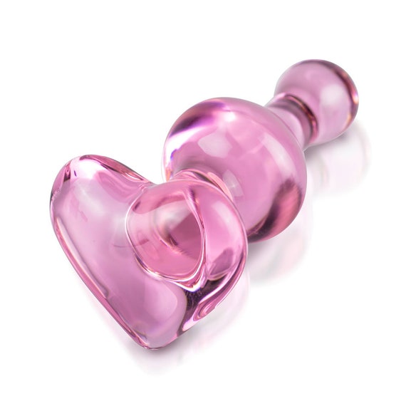 Icicles No.75 Heart Shaped Plug-Pink