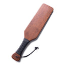 Leather Wrapped Wooded Paddle