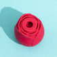 7-Funtion Silicone Clitoral Rose Vibrator with Vibrating Tongue