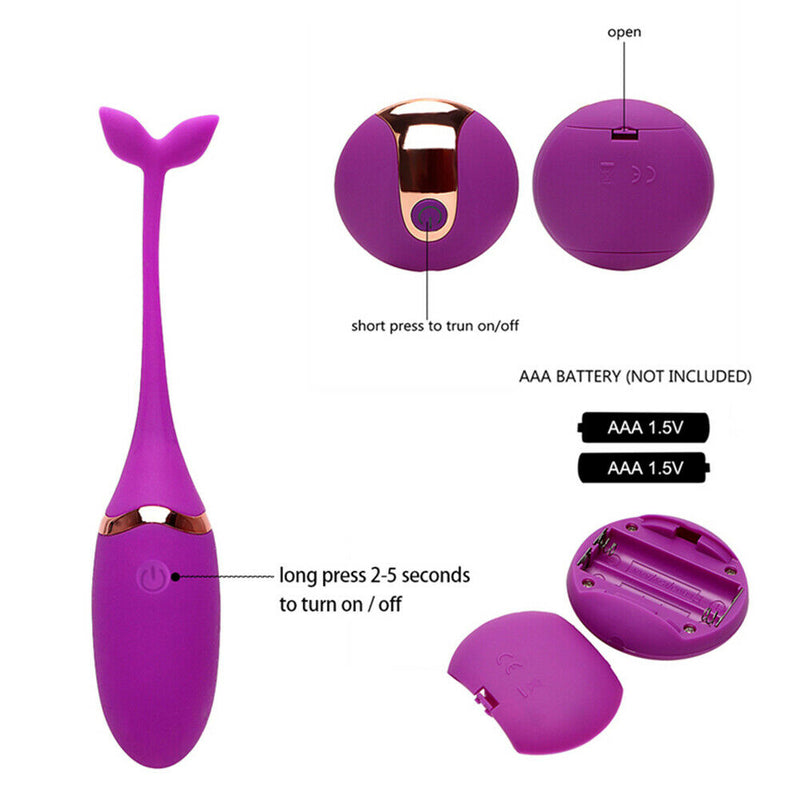 Silicone Remote Control Vibrating Egg