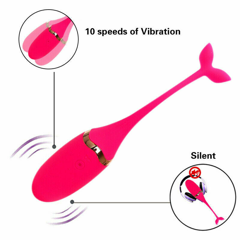 Silicone Remote Control Vibrating Egg