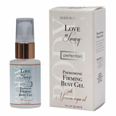 Love Luxury Perfection Pheromone Firming Bust Gel Moroccan Argan Oil Ounce